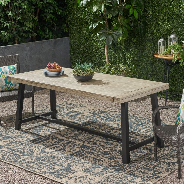 17 Stories Outdoor Dining Table & Reviews | Wayfair