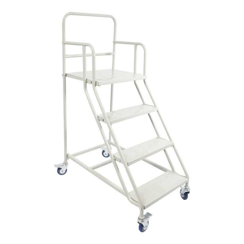 4 Step Rolling Stairs With Wheels