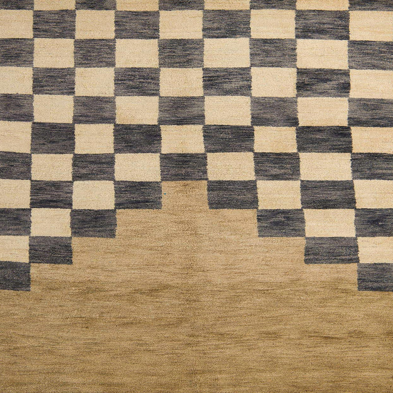 Ralitsa Abstract Indoor Rug, Square 7'