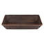 20” Rectangle Vessel Terra Firma Copper Sink-1331789893