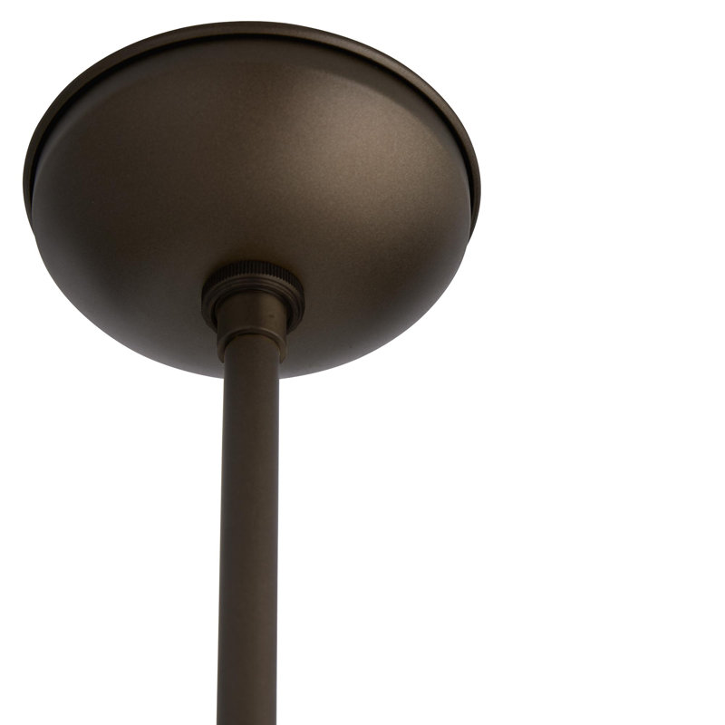Reeves 1 - Light LED Outdoor Pendant, Aged Brass
