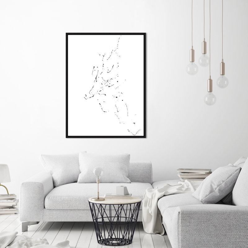 La Danse Des Toiles II Painting by FORM Design Studio, 41.75" H x 31.75" W, Image Brush Gel