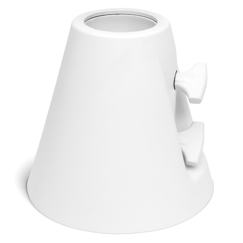 Ancrage de parasol Gosports 500Lb, Blanc