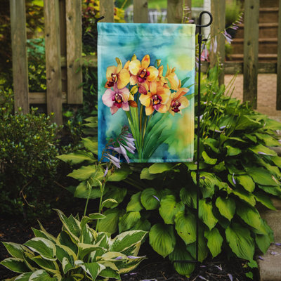 Double Sided 15.5 in. H x 11.25 in. W Polyester Garden flag