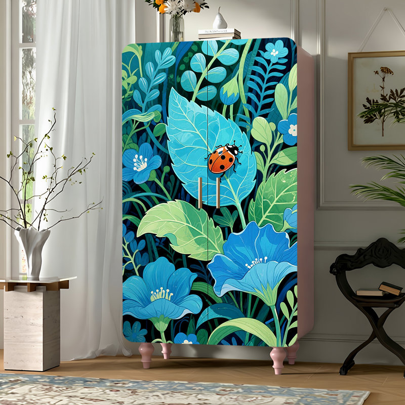 Armoire moderne française à double porte indépendante