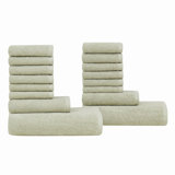 Truly Soft Essential Textured White 16 Piece Towel Set