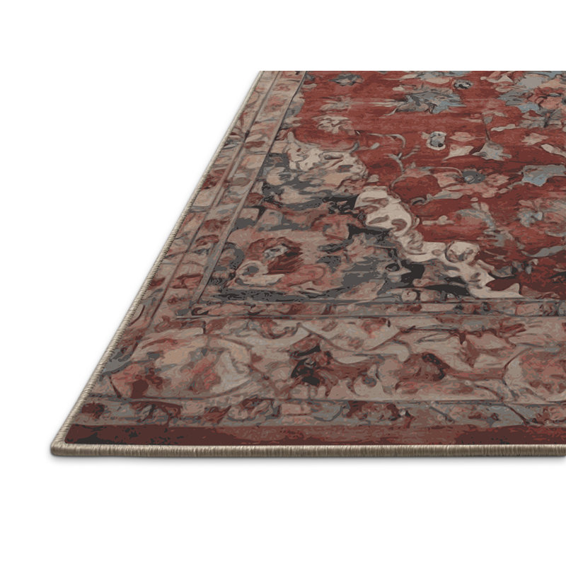 Tapis brun soyeux et moelleux, Rectangle 8 pi x 10 pi
