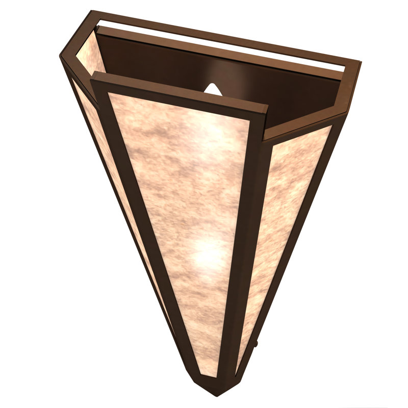 Brum 2 - Light Flush Mounted Sconce, Timeless Bronze