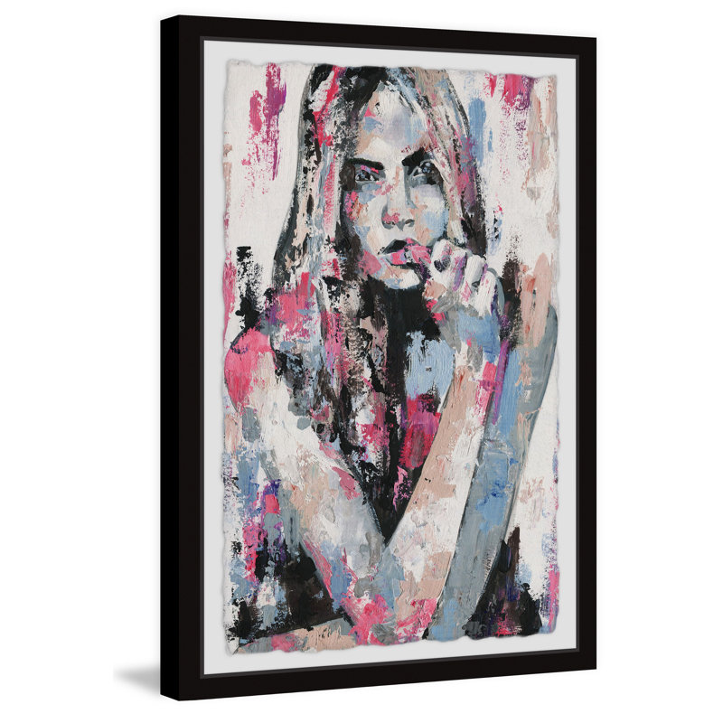 «Cross Arm» par Marmont Hill - peinture encadrée, H 18 po x l 12 po x P 1,5 po