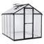 Serre en aluminium Aoodor avec panneaux en polycarbonate-95996361-87292388