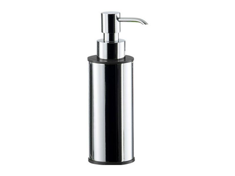 Aleiyah Soap Dispenser, Chrome/Black