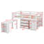 Lit mezzanine double bas avec cabinet-2130900312