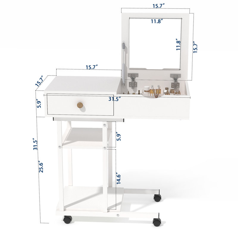 Aimar Vanity, White