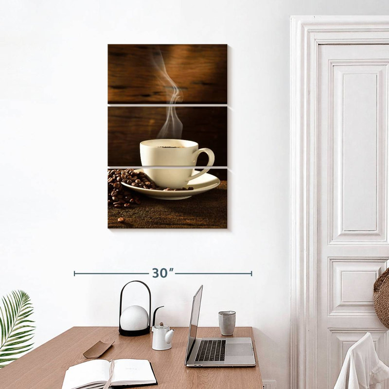 Yarlin Hot Coffee, 32" H x 20" W