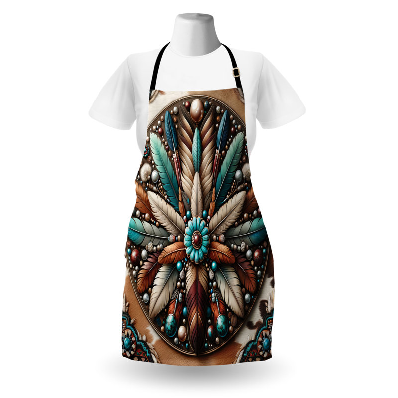 No Pattern Bib Apron