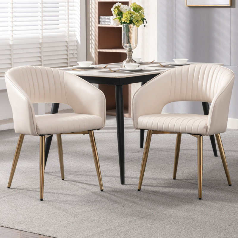 Chaise d'appoint Raiha, Crème