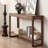 Chinese style simple brown console table-146858262