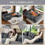 Canapé modulaire surdimensionné avec coussins Adame Boneless Compression-459245872-445087028-459245882