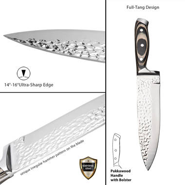 Knife Set, 14 PCS High Carbon Stainless Steel Super Sharp Kitchen