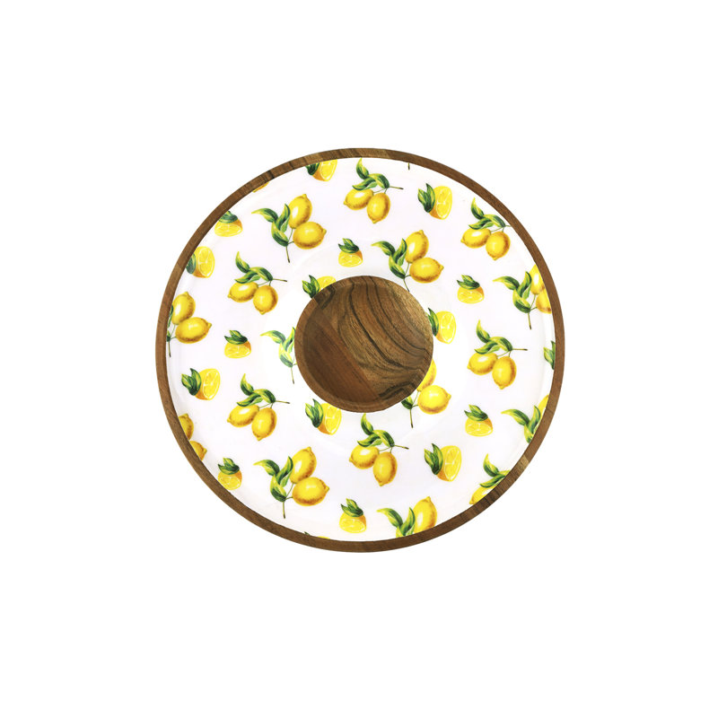 Lemon Wood Chip & Dip
