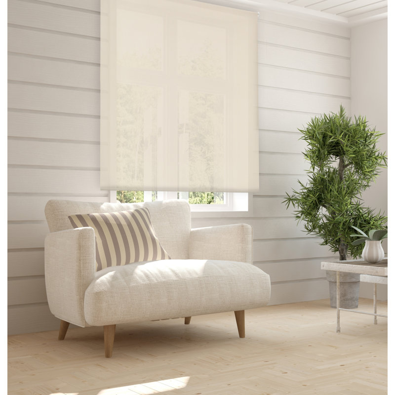 Semi Sheer, Cream, 180 cm L x 180 cm W