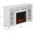 Timmons 6 Shelf Electric Fireplace - Faux Log Firebox