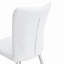 Chaises de salle à manger 4 pièces modernes avec pieds en métal pour restaurants, salons et bureaux