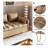 Mildner Metal 28'' Reception Loveseat