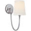 Thomas O'Brien Reed Single Sconce-51178021-89225265