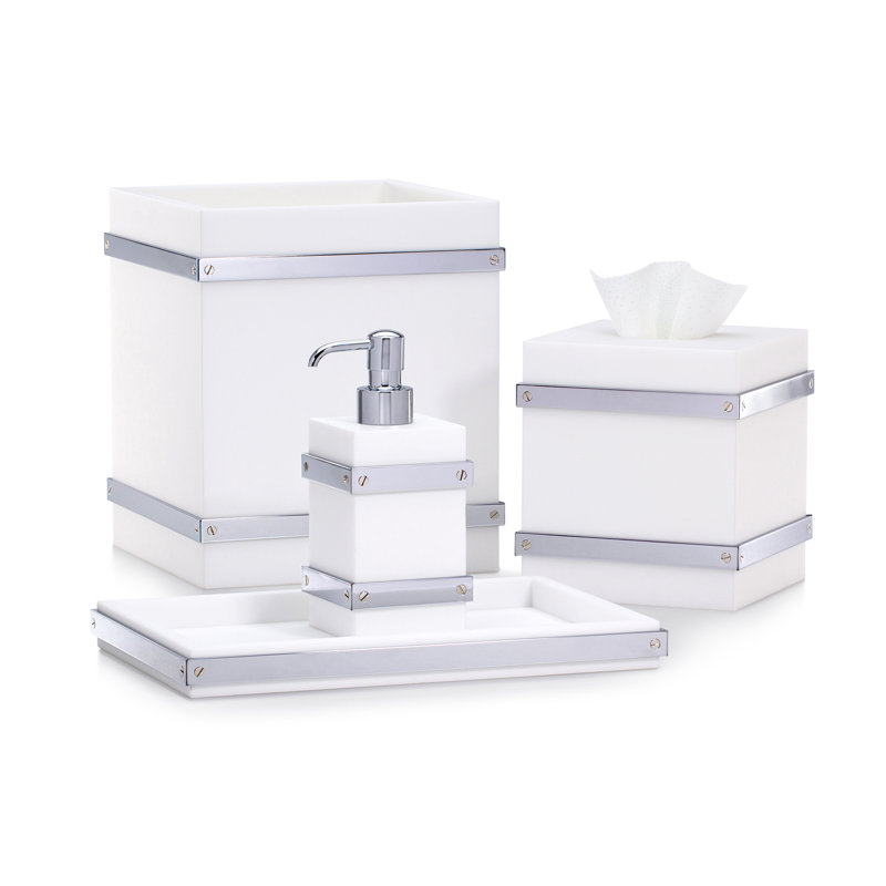 Allegato Chrome Waste Basket