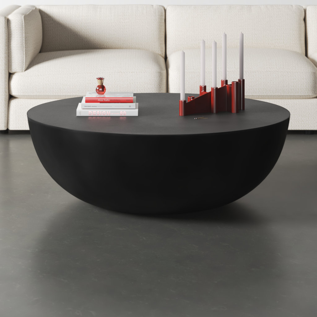 Brantley Single Coffee Table, Black