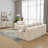 130" Cloud Boneless Couch Modular U-Shaped Sectional Sofa, 4-Seater with Reversible Chaise, Striped Corduroy Fabric for Living Room or Bedroom-387405571