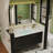 French light luxury retro bathroom cabinet