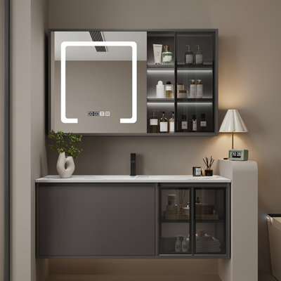 Simple light luxury bathroom cabinet