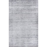 Hand-Knotted High-Quality Silver and Gray Area Rug