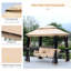 Monterey 3 Person Porch Swing with Canopy