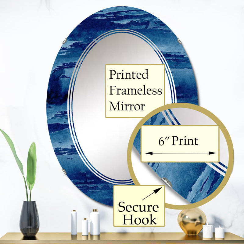 Flat Wall Mirror, 36" x 24"