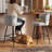 Lacorey 25.2" Counter & Bar Stool with Large Seat and Back-163361249