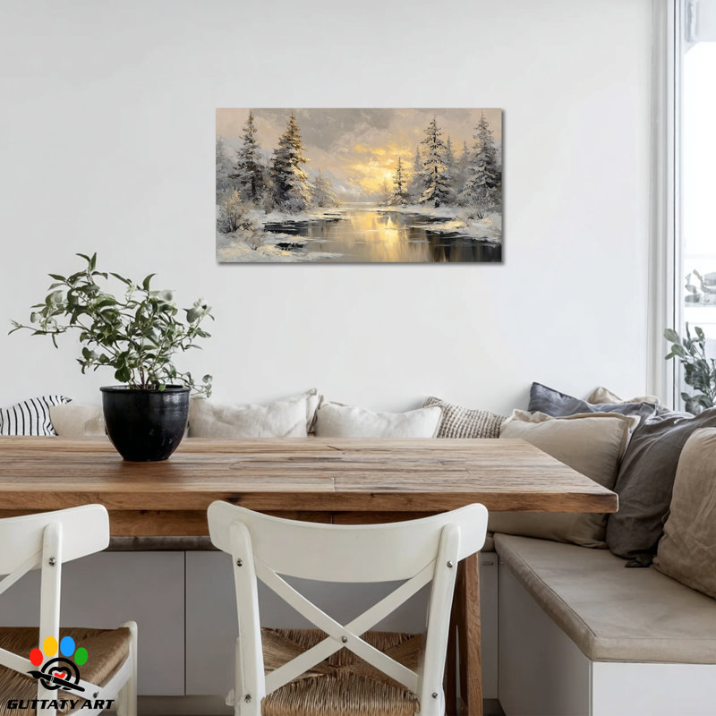 Canvas Wall Art, Canvas Prints, Wall Decor Painting, Nature Artwork Poster for Living Room, Office, Bedroom Wall Hanging