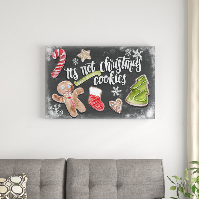 Baking Spirits Bright Collection A by Jennifer Paxton Parker - Graphic Art Print, 61cm H x 91cm W, Wrapped Canvas