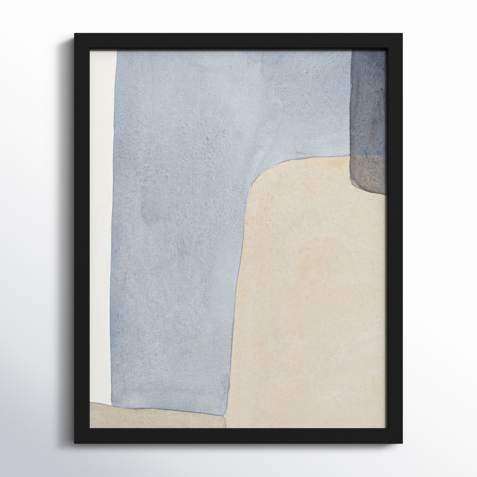 Dreamy Hues Painting by Julia Balfour, 25" H x 20" W x 1.25" D, Black Framed Paper