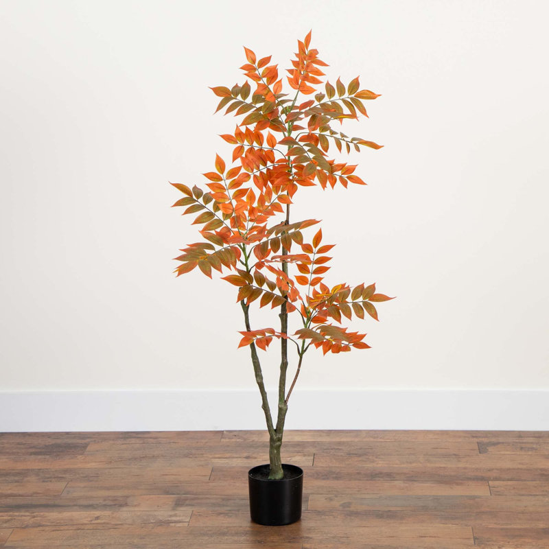 Arbre d'automne artificiel Sumac, H 48 po x l 20 po x P 20 po