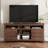 TV Stand for 63 in, Entertainment Center with Adjustable Shelves, Farmhouse TV Stand with Cabinet Doors-915119106