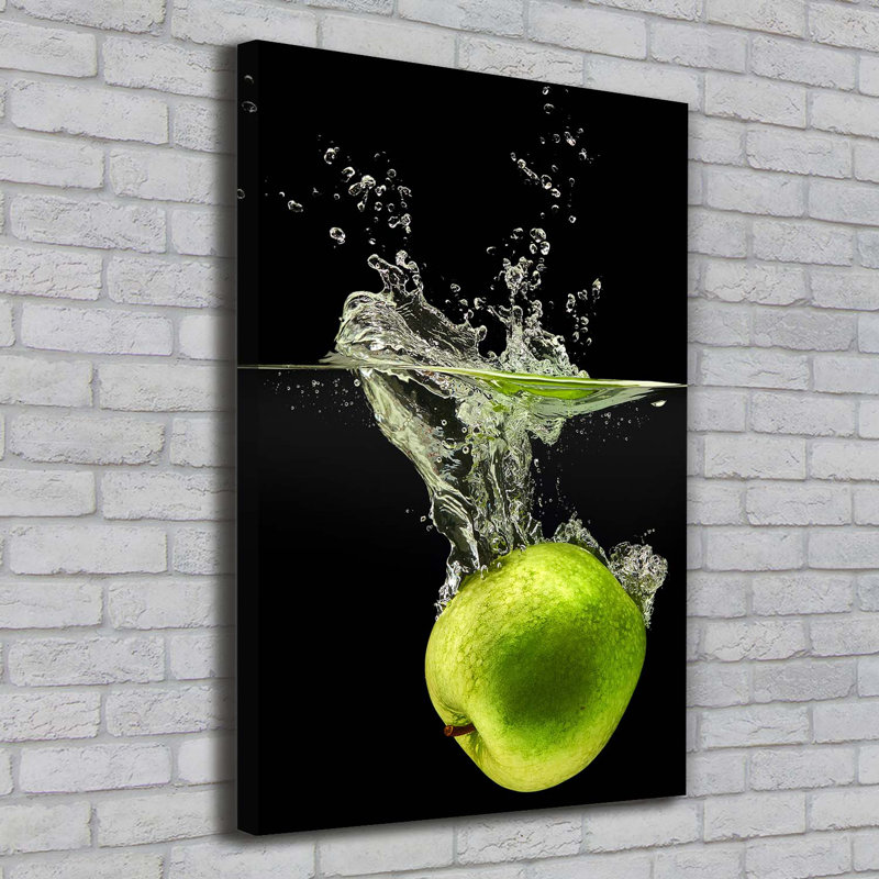 Green Apples - Wrapped Canvas Print