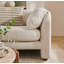Lucinder 3 Seater Boucle Cream Sofa 