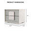 Juin 3-Piece Nightstands And Chest Set