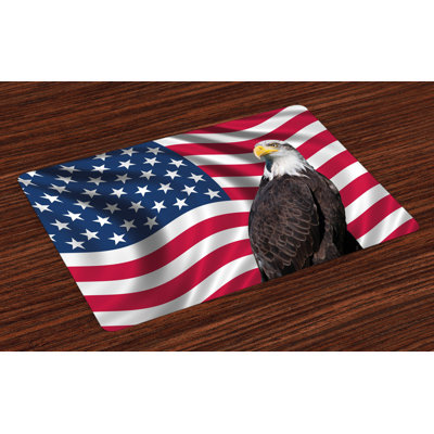 Muniz Eagle Patriotic America Placemat