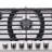 Trifecte Silver Liquid Propane and Natural Gas 5 Burner Cooktop