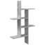  Wall Shelf with Shelf with Storage Engineered Wood Floating Modern
