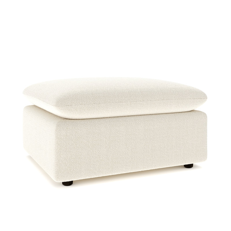 Repose-pieds modulaire rembourré 34 po Kallie, Perle Davis